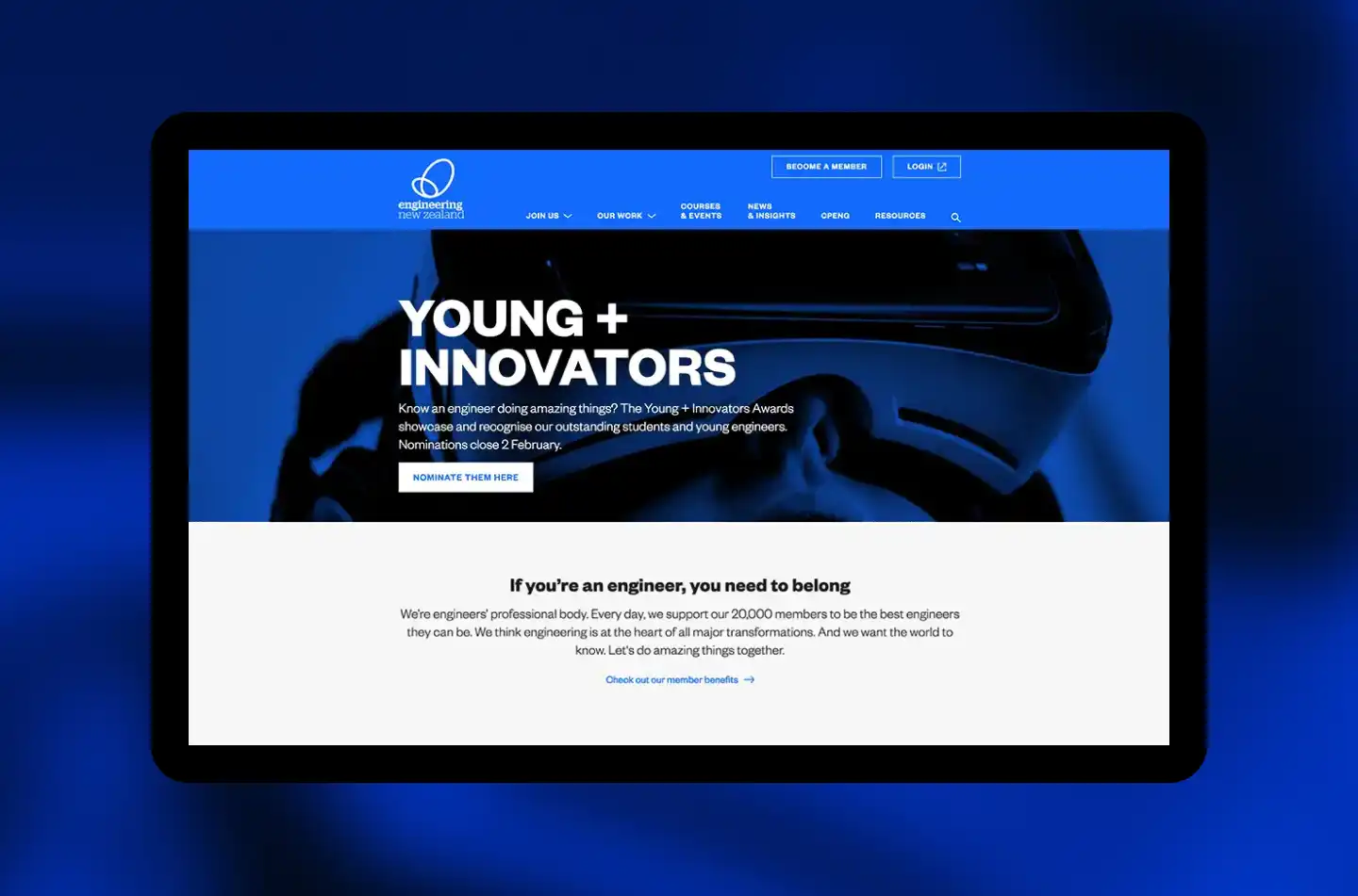 Engineering NZ home page